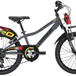 Mountain bike bambino Lombardo Vulcano Race 20 pollici con forcella ammortizzata e cambio Shimano